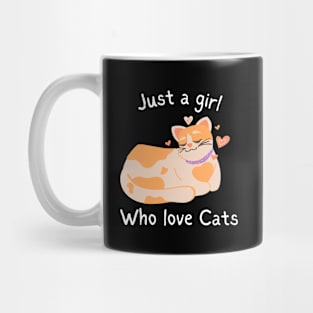 Purrfectly Feline: A Cat-Loving Girl's Delight Mug